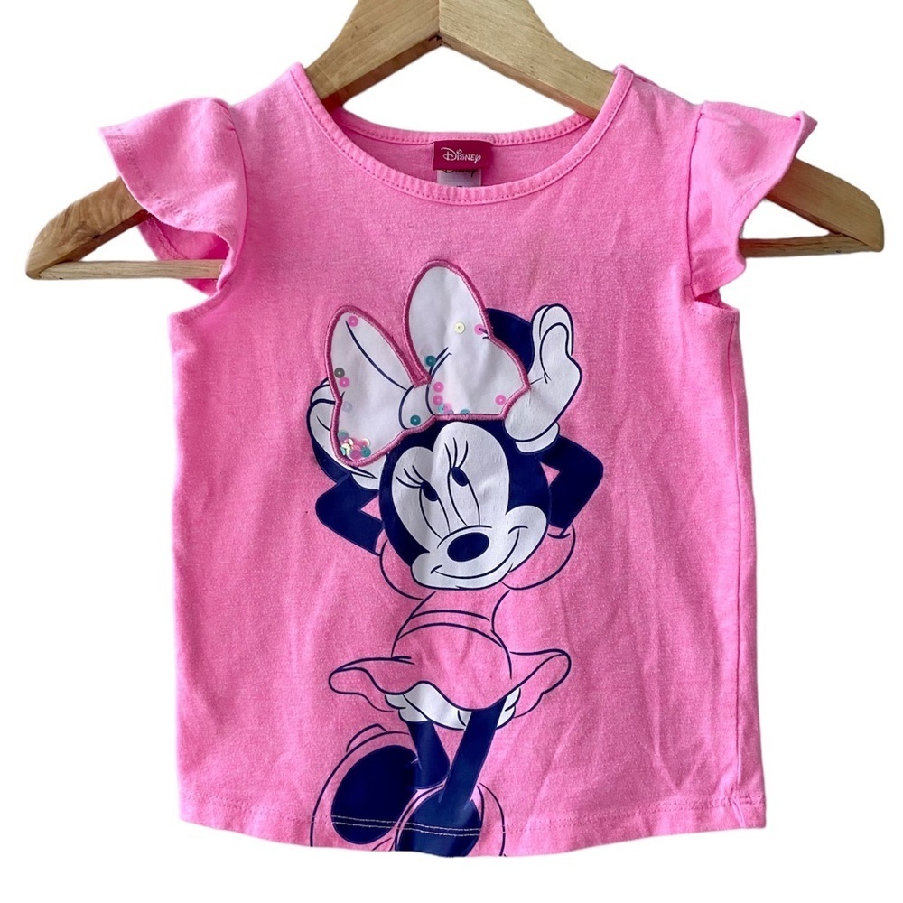 Disney Minnie Mouse Girl T-Shirt, Size 4